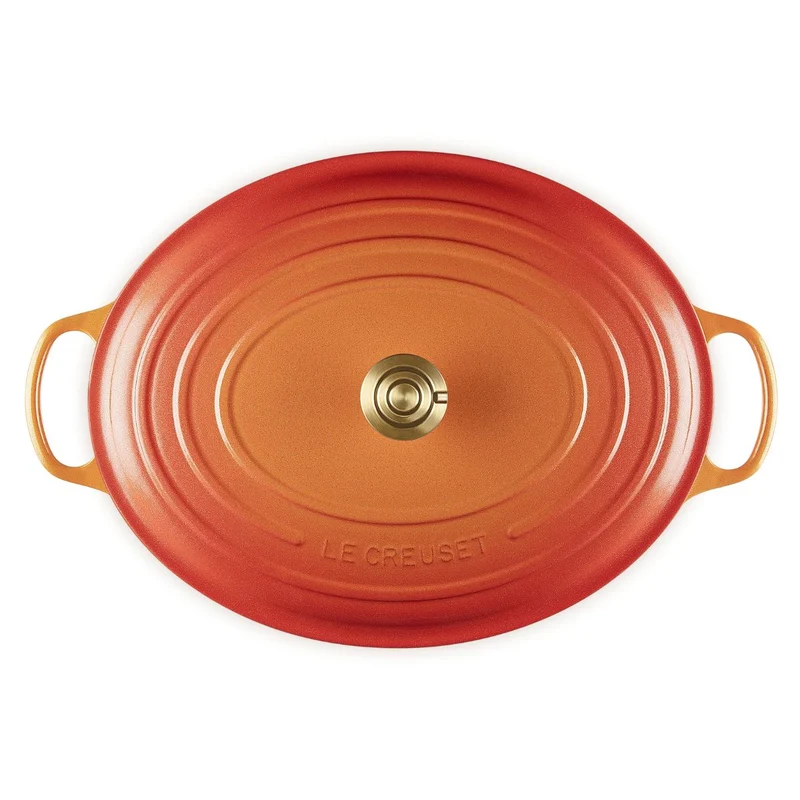 Cocotte oval de hierro ¡Edición Especial Centenario! Le Creuset