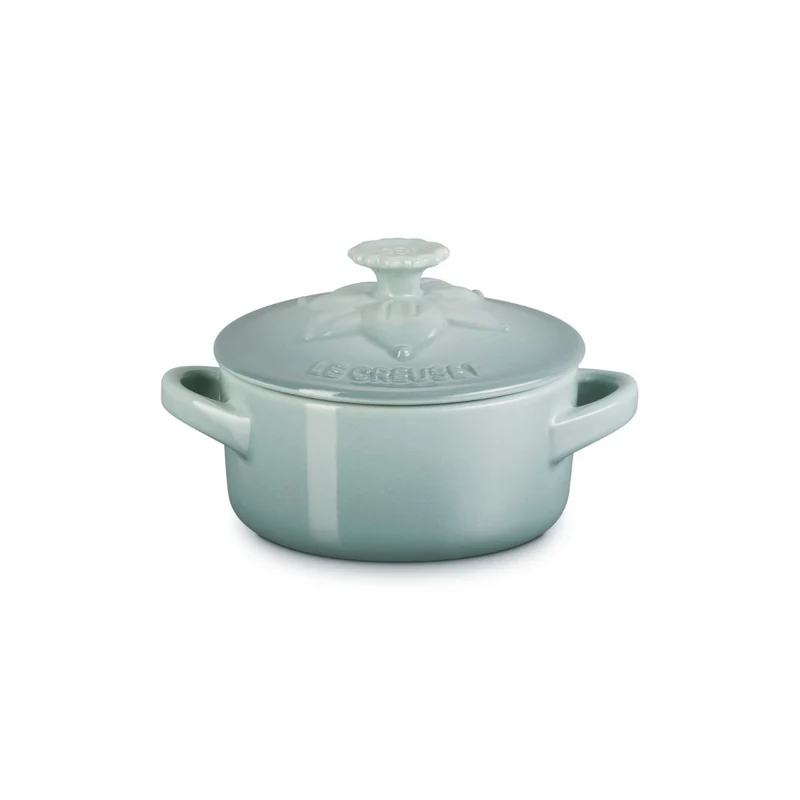 Mini cocotte cerámica Jardín Le Creuset