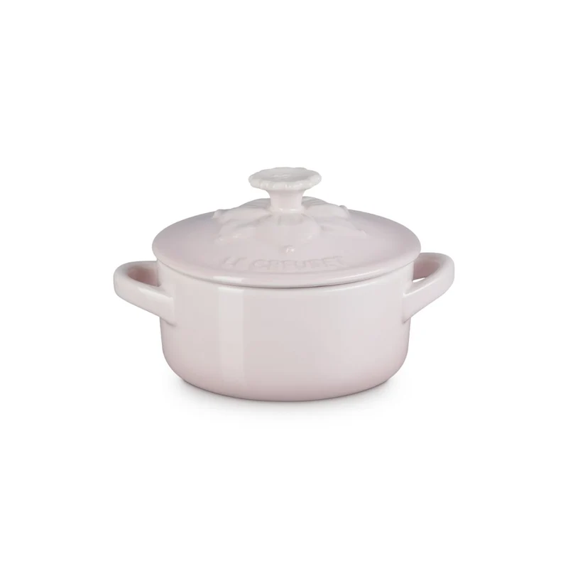 Mini cocotte cerámica Jardín Le Creuset