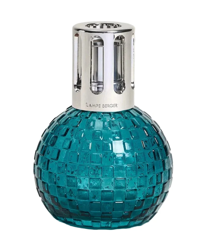 Maison Berger Geschenkset Duftlampe Glas 250 ml - Duft Cozy Musk - Disco Grün