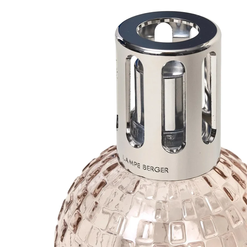 Maison Berger Geschenkset Glas 250 ml - Duftlampe mit Nachfüllung Rose - Disco