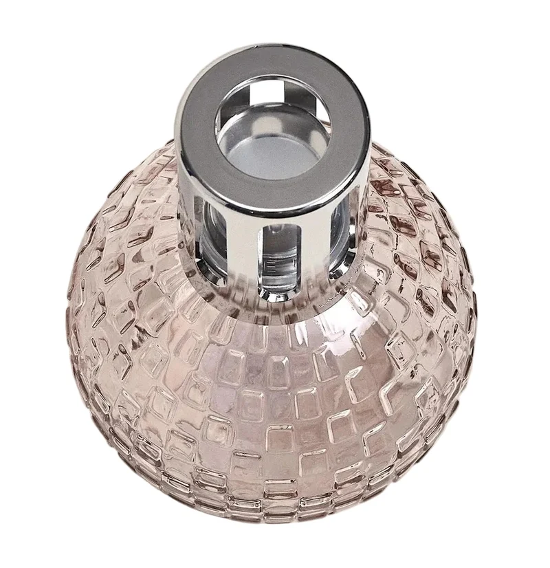 Maison Berger Geschenkset Glas 250 ml - Duftlampe mit Nachfüllung Rose - Disco