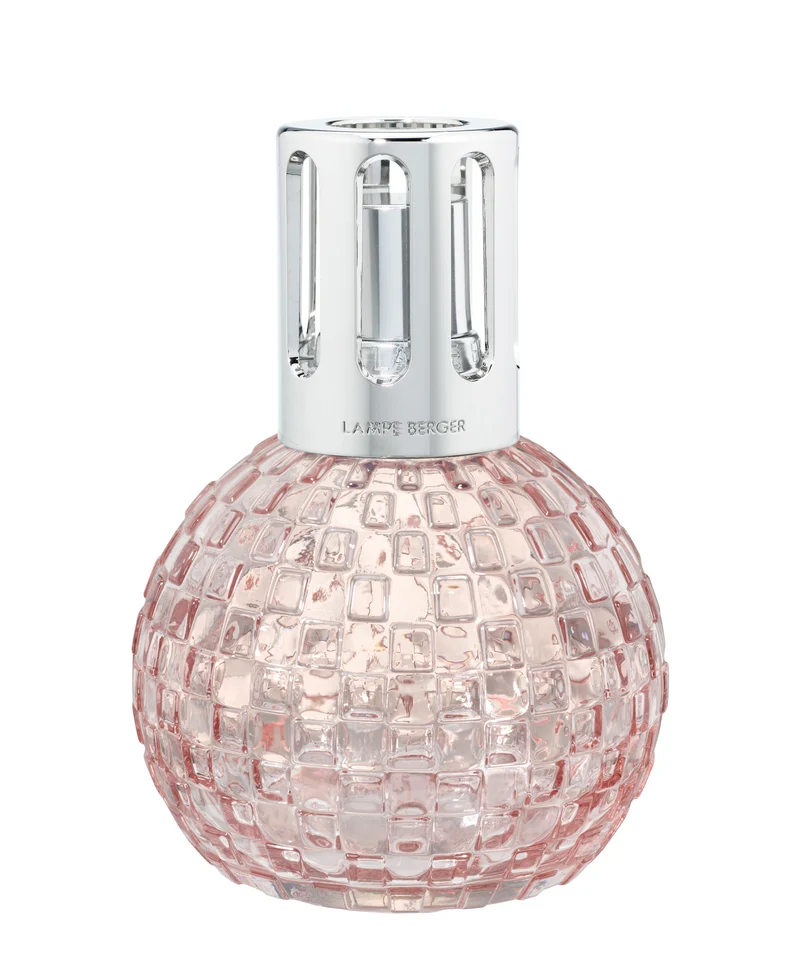 Maison Berger Geschenkset Glas 250 ml - Duftlampe mit Nachfüllung Rose - Disco