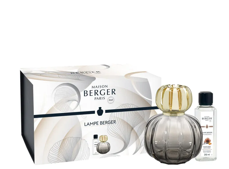 Maison Berger Duftset Glas 250 ml Grau - Duftlampe Geschenkset - Corali
