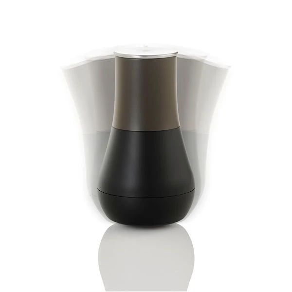 Adhoc Pfeffer- oder Salz-Wippmühle PEPUP schwarz/mokka