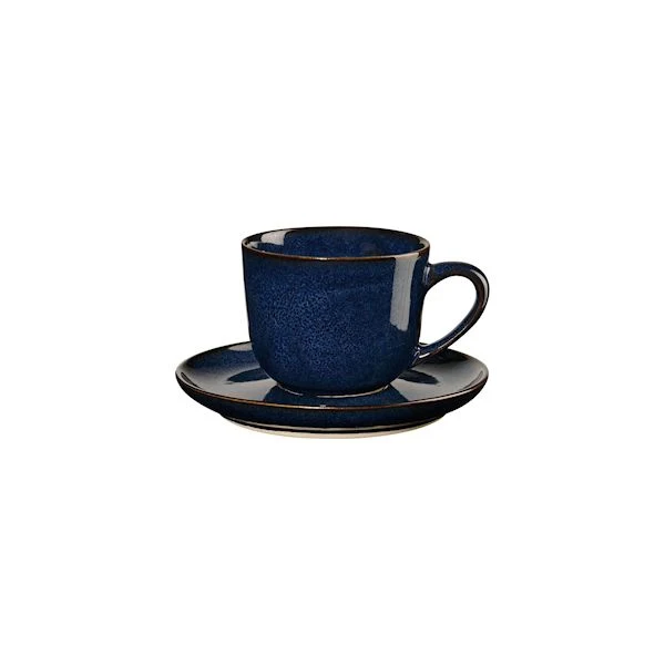ASA Selection saisons Espressotasse mit Unterteller, midnight blue