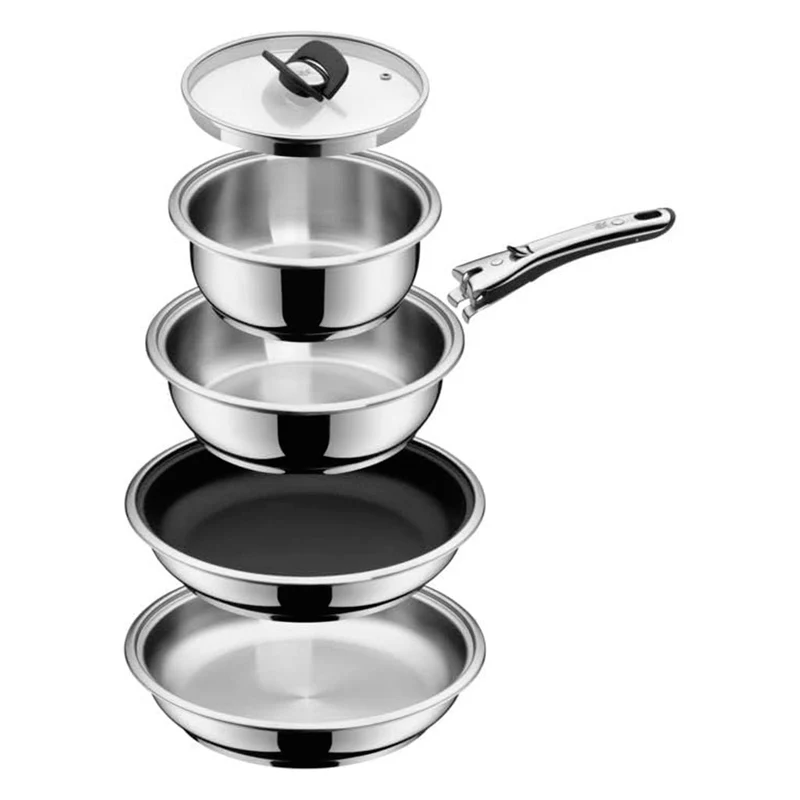 Mango de acero inoxidable desmontable Click & Serve WMF