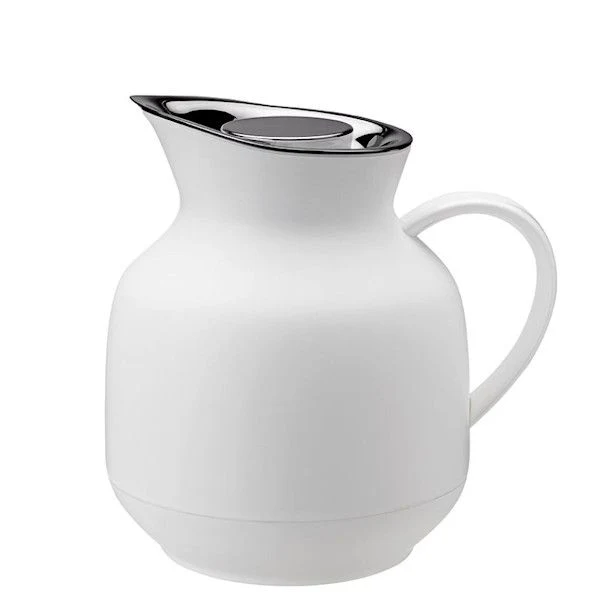 stelton Amphora Isolierkanne Tee soft weiß