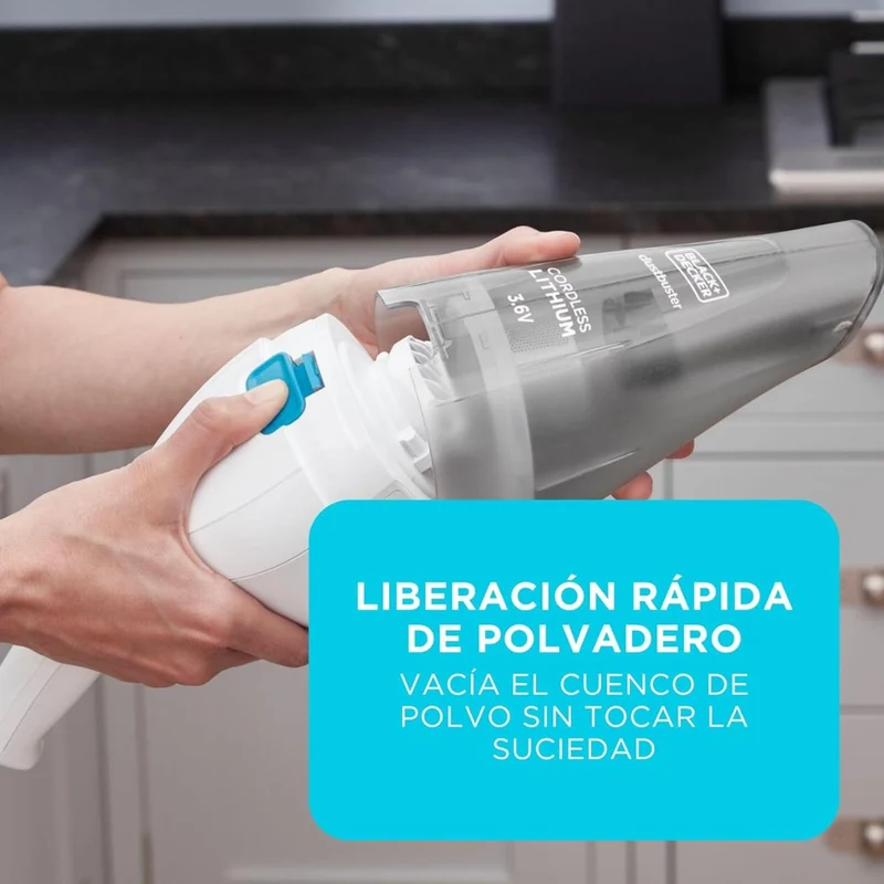 Aspirador de mano Inalámbrico Dustbuster 3,6V Black&Decker
