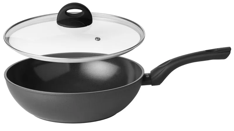 Sola Kochgeschirr Set Stonehenge 2-Delig - Bratpfanne ø 28 cm und Wok-Pfanne ø 28 cm - keramische antihaftbeschichtung