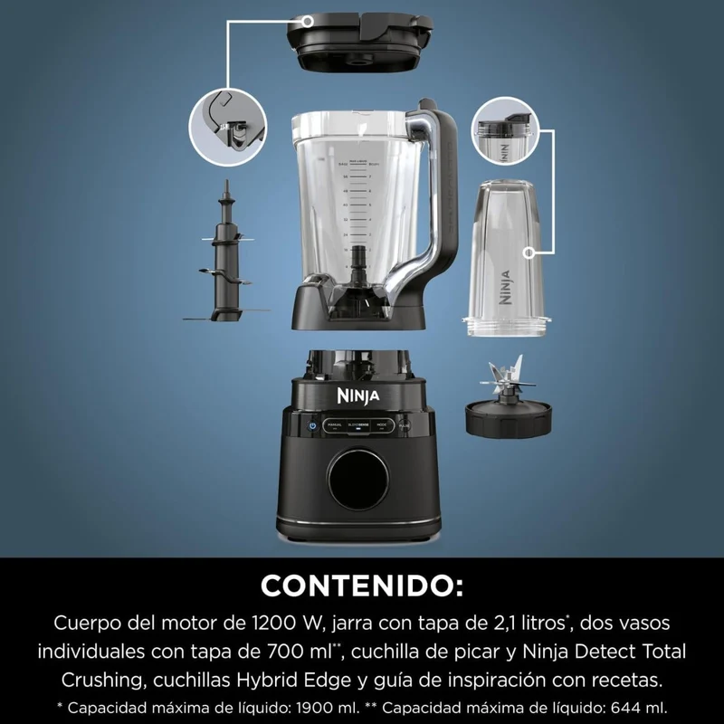 Batidora de vaso inteligente Detect Power Pro Ninja®