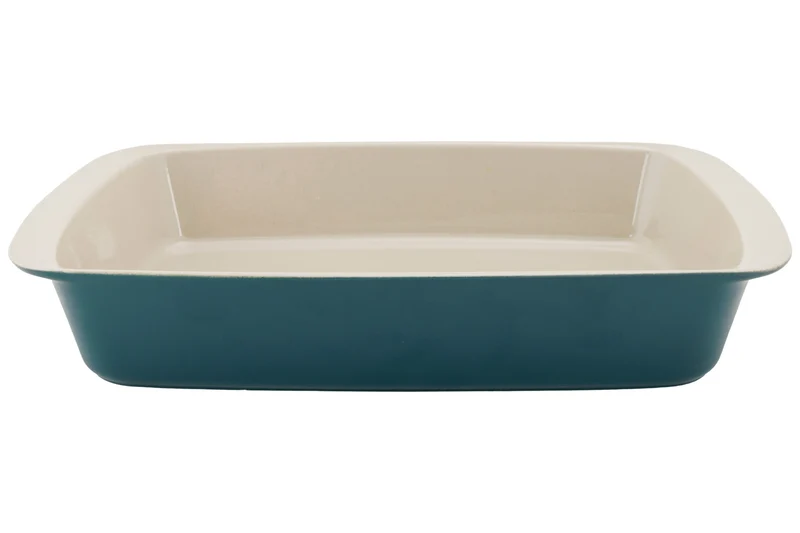 Cosy & Trendy Auflaufform Keramik Fontestic Green Heron - 34 x 21 x 5,5 cm / 2,3 Liter