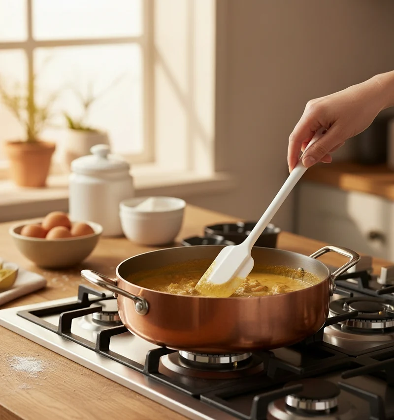 Birkmann Teigschaber Colour kitchen Weiß - 27 cm