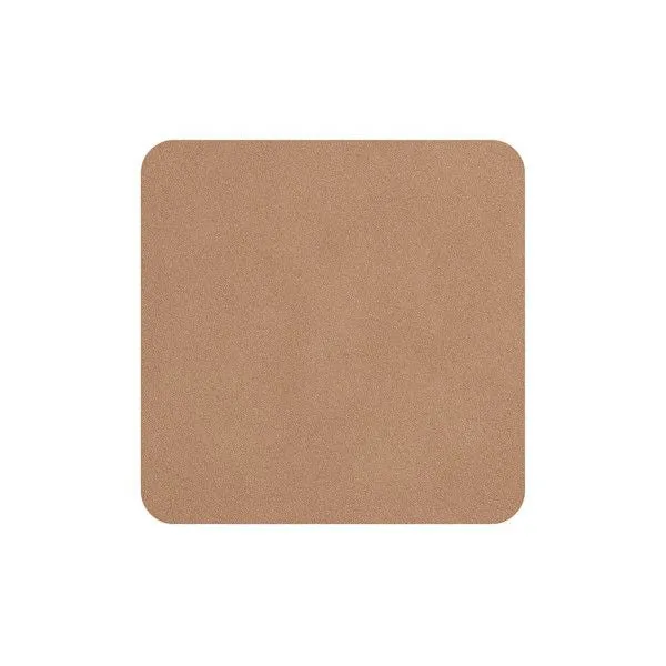ASA Selection "table tops" 4er Set Untersetzer soft leather powder