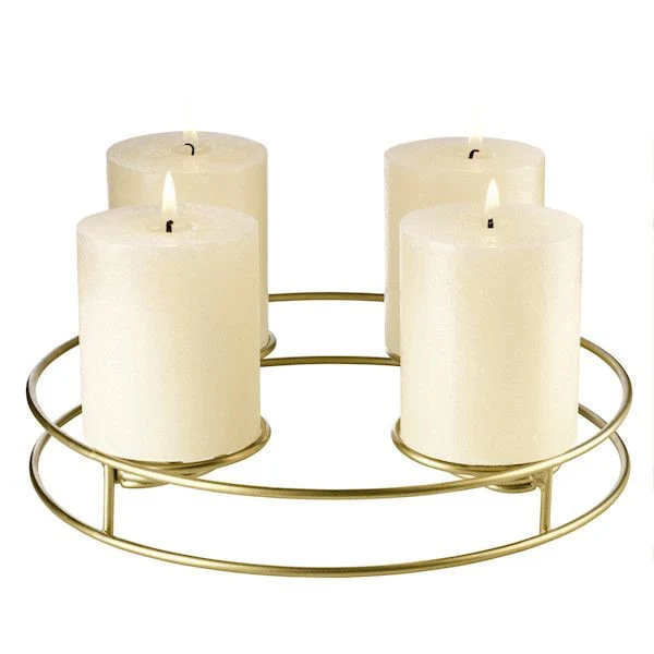 ASA Selection "xmas" Kerzenständer rund, multifunktional gold