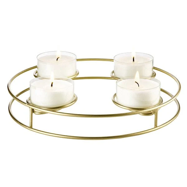 ASA Selection "xmas" Kerzenständer rund, multifunktional gold