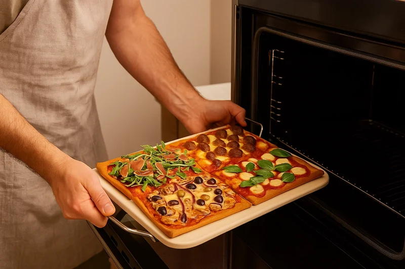 Cookinglife Pizzastein Italien 30 x 38 cm