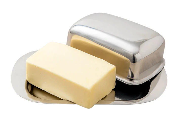 Cookinglife Butterdose RVS 19 x 15 cm