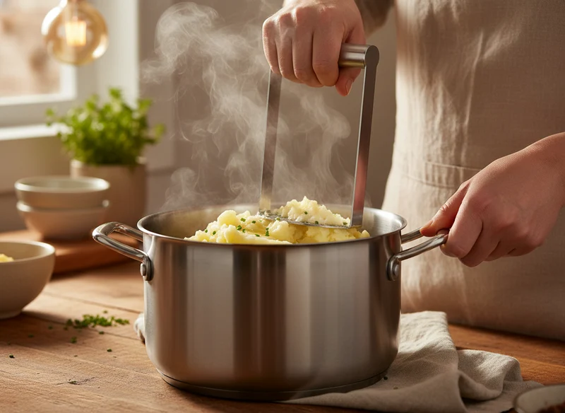 Cookinglife Kartoffelstampfer RVS Handgriff 15,5 cm