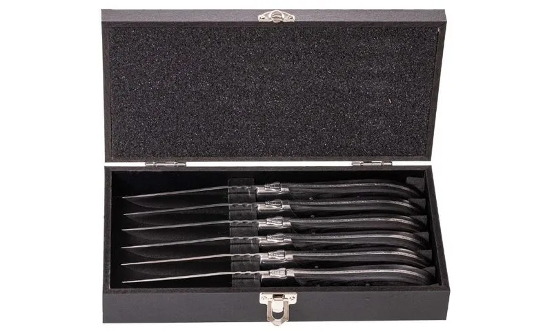Blackwell Steakmesser Laguiole - Pakkaholz - 6 Stück