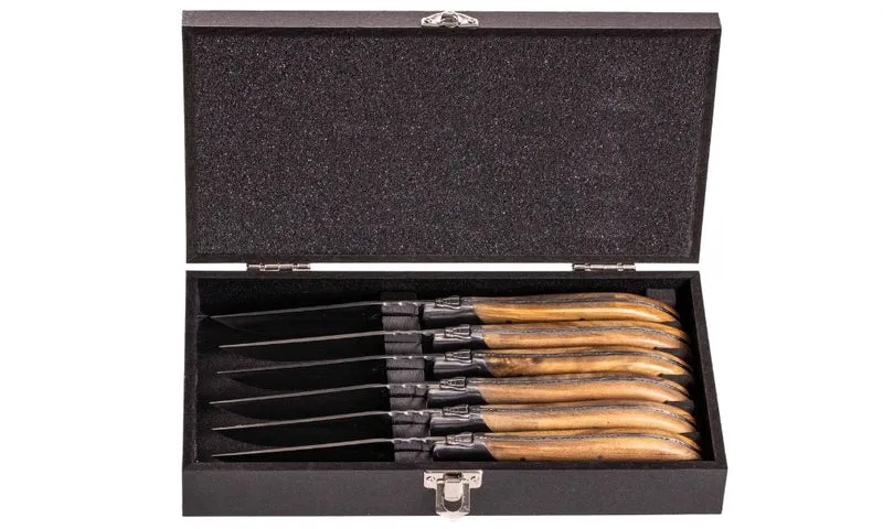 Blackwell Steakmesser Laguiole - Olivenholz - 6 Stück