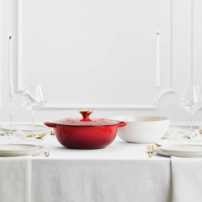 Cocotte tipo Marmita de hierro Ed. Limitada Holly Le Creuset