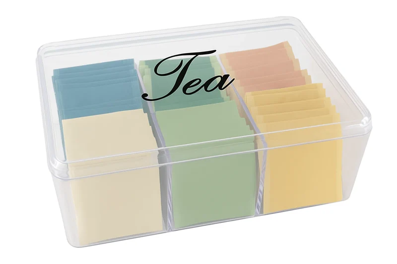 Cookinglife Teebox – Teekiste – Sakura Tee – 6 Fächer – 21 x 15 x 9 cm