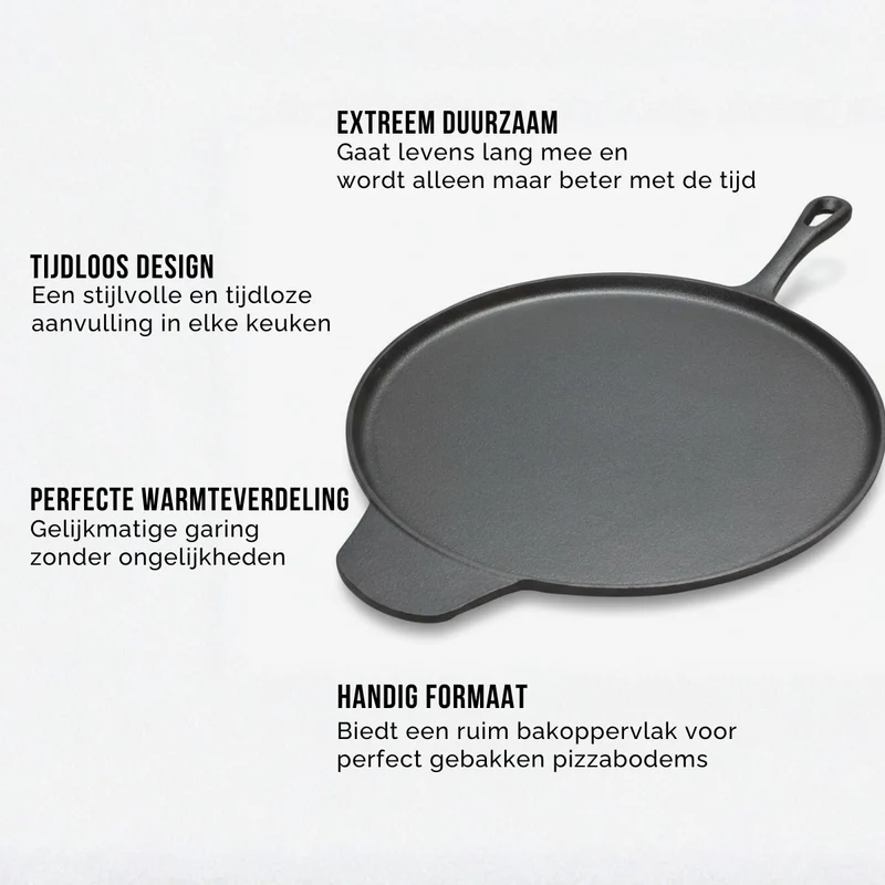 Blackwell Pizzapfanne Gusseisen ø 30 cm