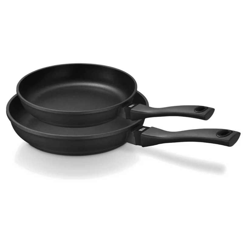 Beka Bratpfannenset Energy R 2-teilig Ø 24 und 28 cm – geeignet für alle Wärmequellen – keramische Antihaftbeschichtung