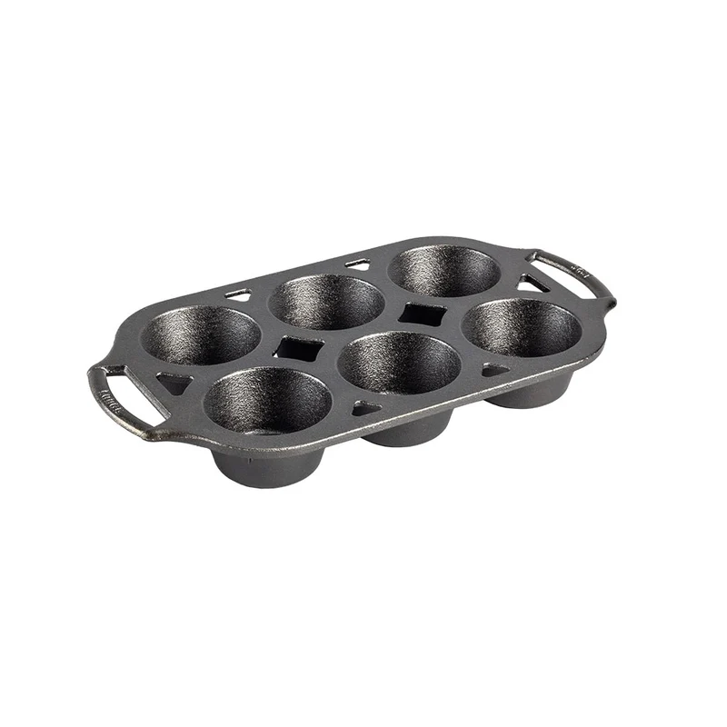 Molde de hierro para 6 muffins Lodge