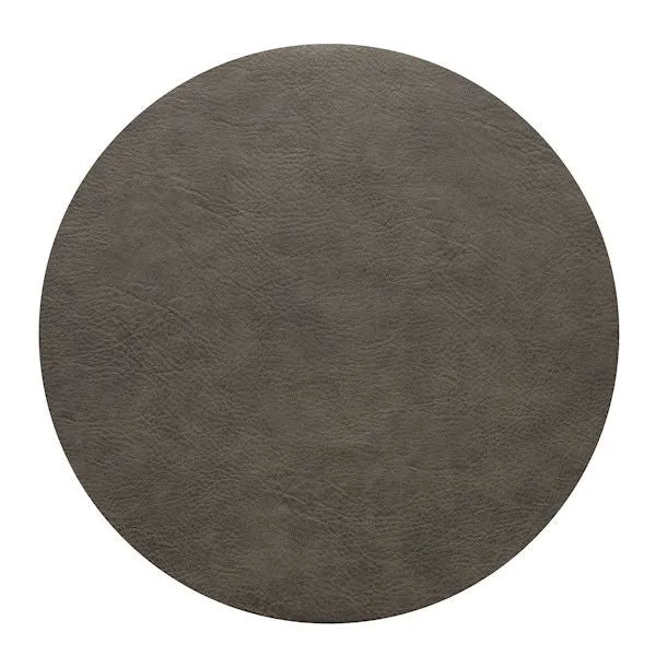 ASA Selection "table tops vegan leather" Tischset mushroom rund