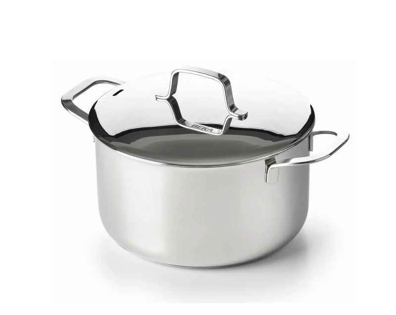 Beka Topfset Maestro 4-teilig - ohne Antihaftbeschichtung - geeignet für alle Wärmequellen (Kochpannen & Stielkasserolle)