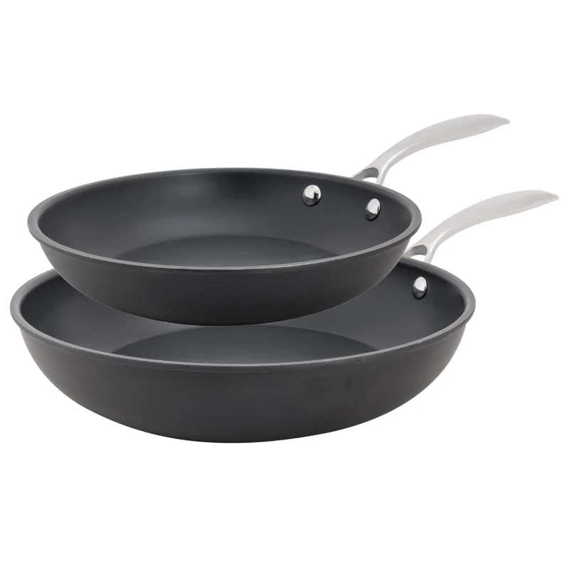 Cookinglife Bratpfannenset Revolt Ø 24 und 28 cm – geeignet für alle Wärmequellen – keramische Antihaftbeschichtung