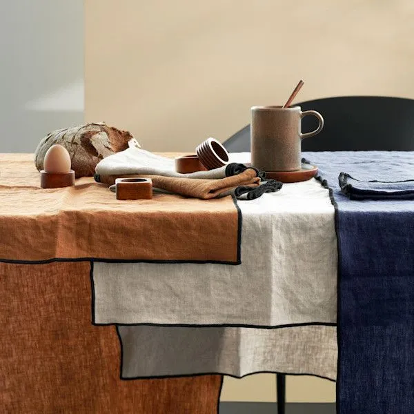ASA Selection "textil" Leinenserviette, deep blue