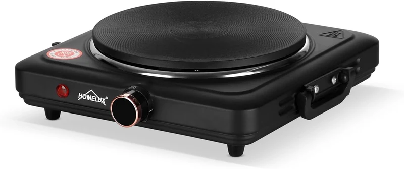 Herdplatte mit tragbaren Doppelkochfeldern, 1000W/1500W/2000W/2500W, elektrisch Herdplatte