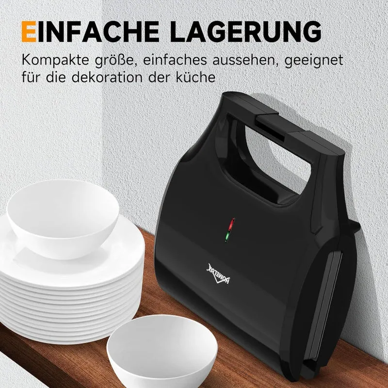 HOMELUX 3-in-1 Sandwichtoaster & Waffeleisen