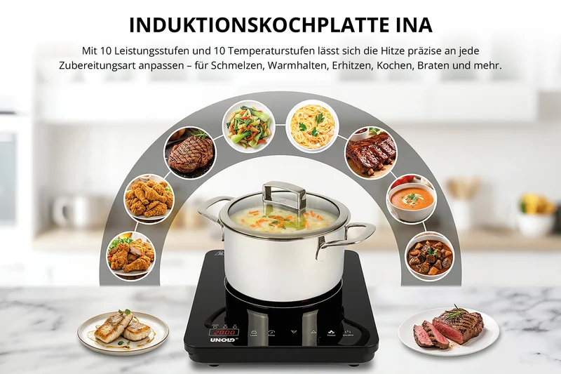 Induktionskochplatte Ina