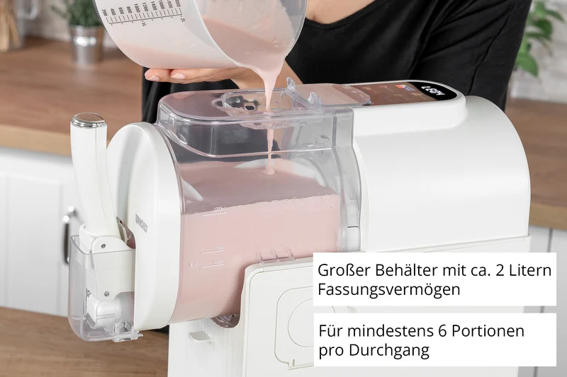 2in1 -Slush und Softeismaschine Sofia