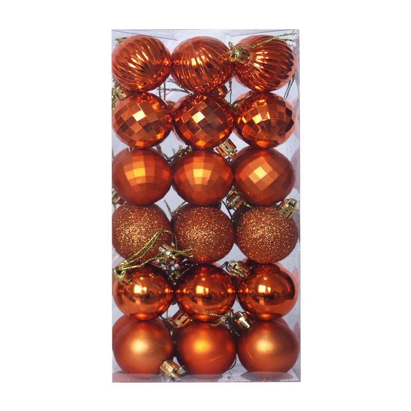 Dekorative Weihnachtsbaumkugeln Set Karnz