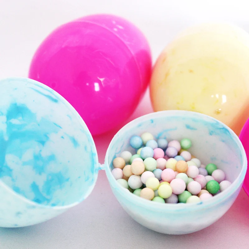 Bunte Plastik-Osterferien-Ei-Überraschungsbehälter Karnz