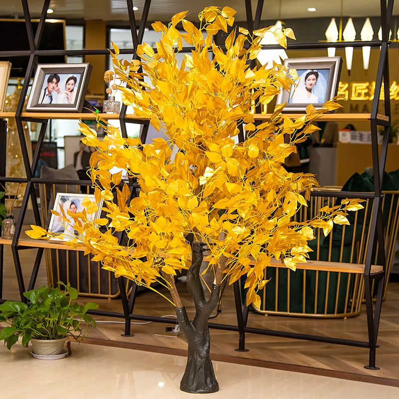 Künstlicher gelber Blattbaum Karnz