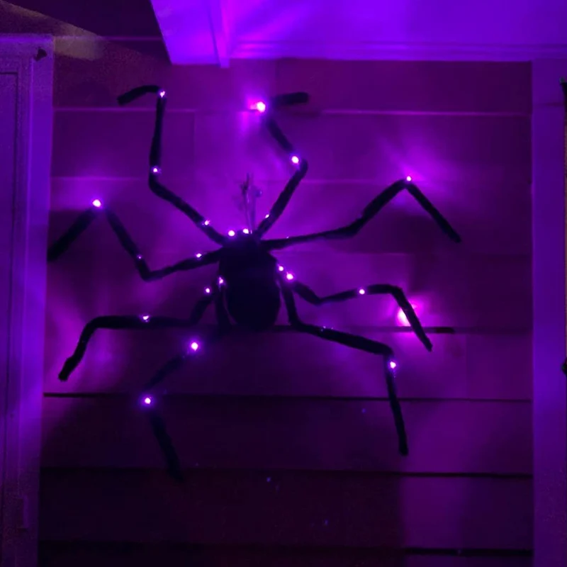 Animierte LED-Spinnen-Dekorationen Karnz