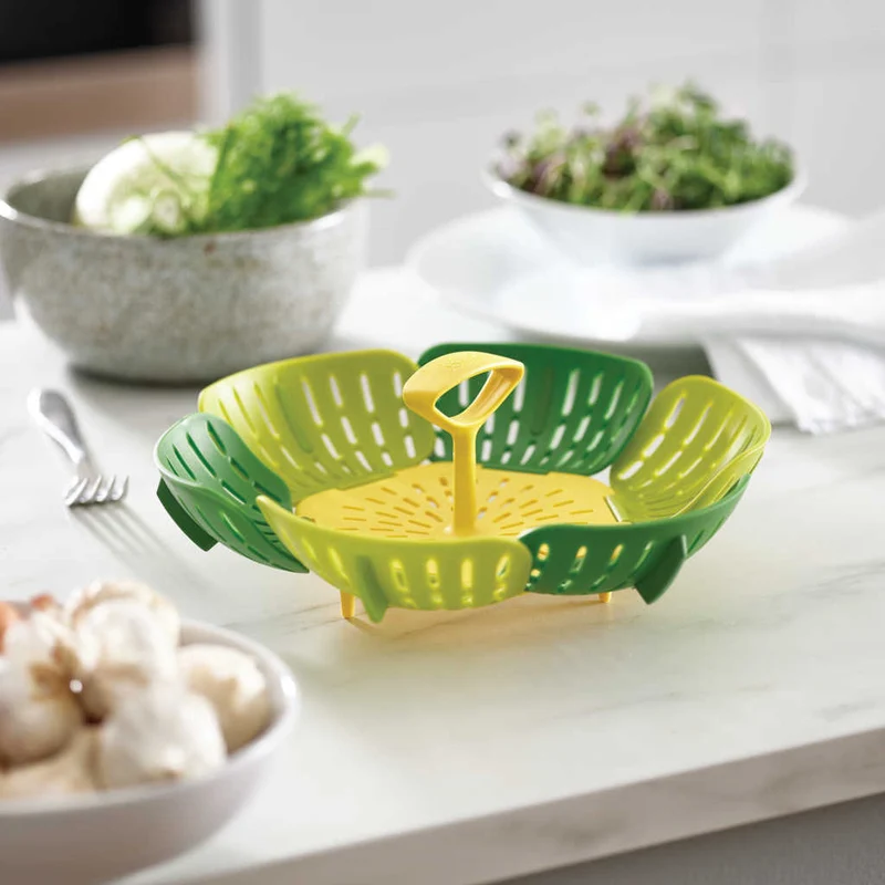 Cesta de vapor plegable Bloom Joseph Joseph