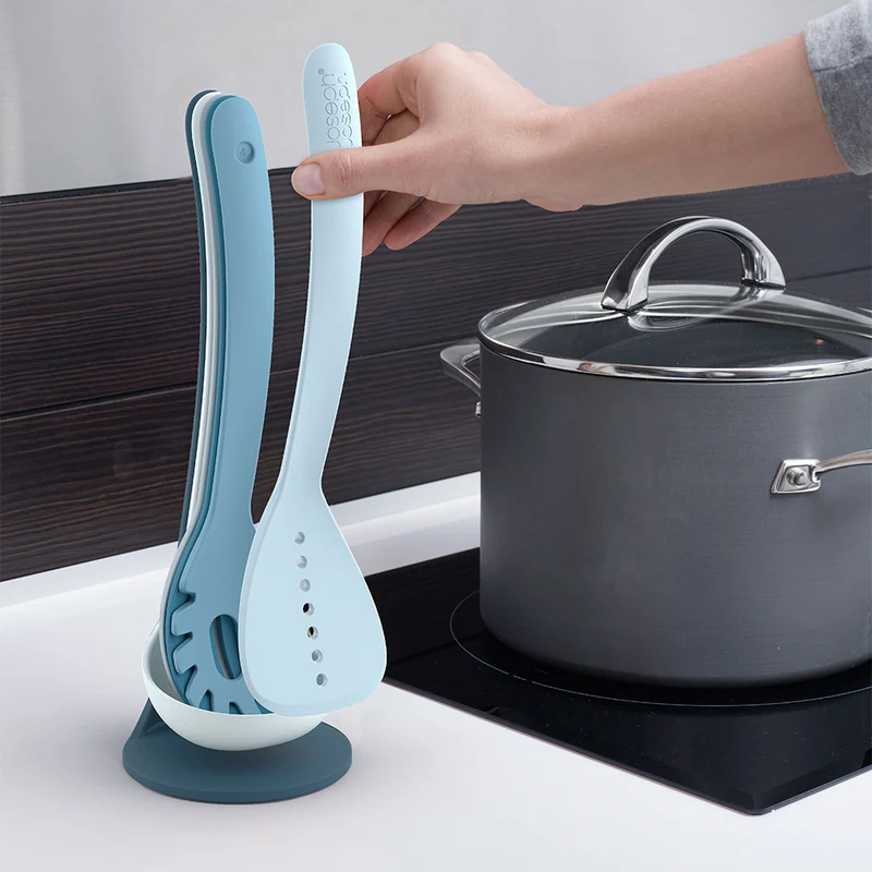 Juego de 5 utensilios de cocina con soporte Nest Utensils Plus Joseph Joseph