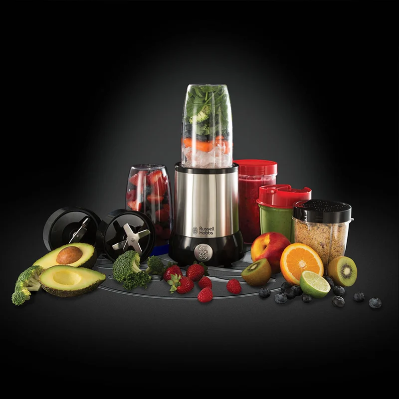 Batidora multiusos Nutriboost 15 piezas Russell Hobbs