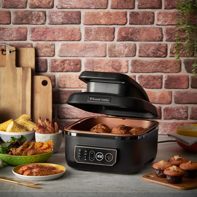 Freidora de aire y robot de cocina Satisfry Air & Grill Russell Hobbs