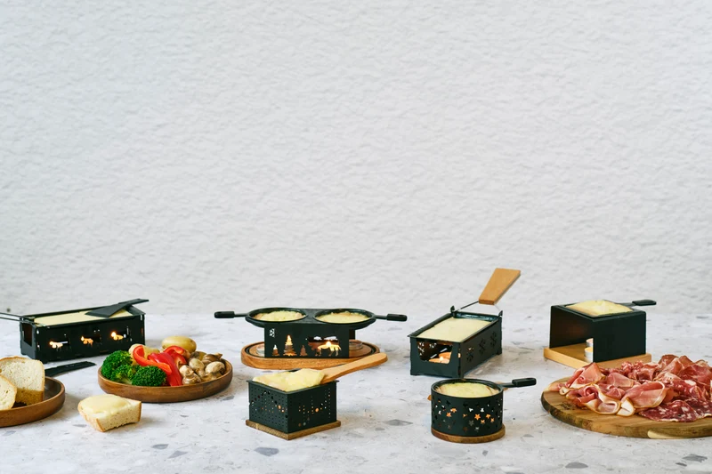Cookinglife Fondueset Moritz Aardewerk - 6 Personen - ø 21 cm