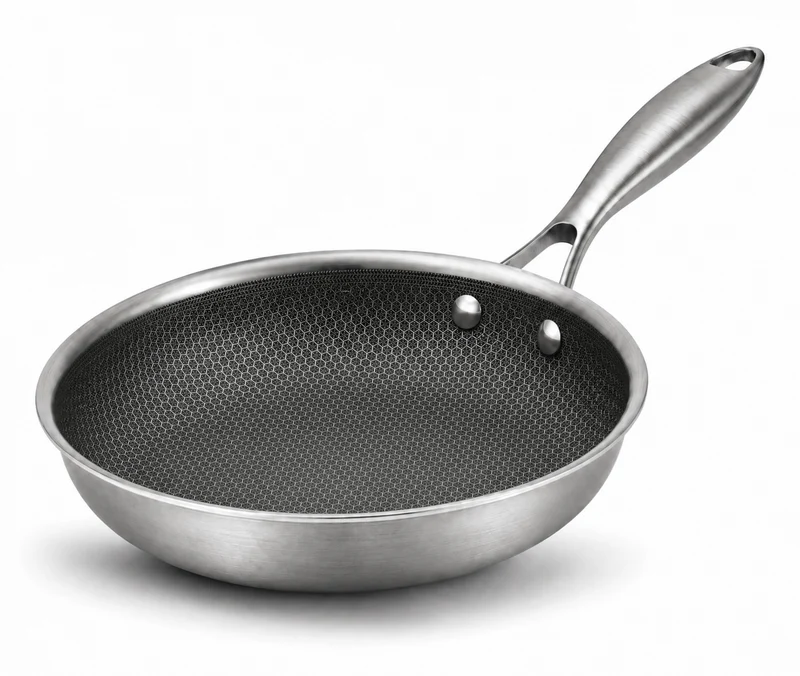 Cookinglife Bratpfanne HexaCook Hybride Pfanne ø 24 cm - NON STICK - geeignet für alle Wärmequellen - keramische Antihaftbeschichtung