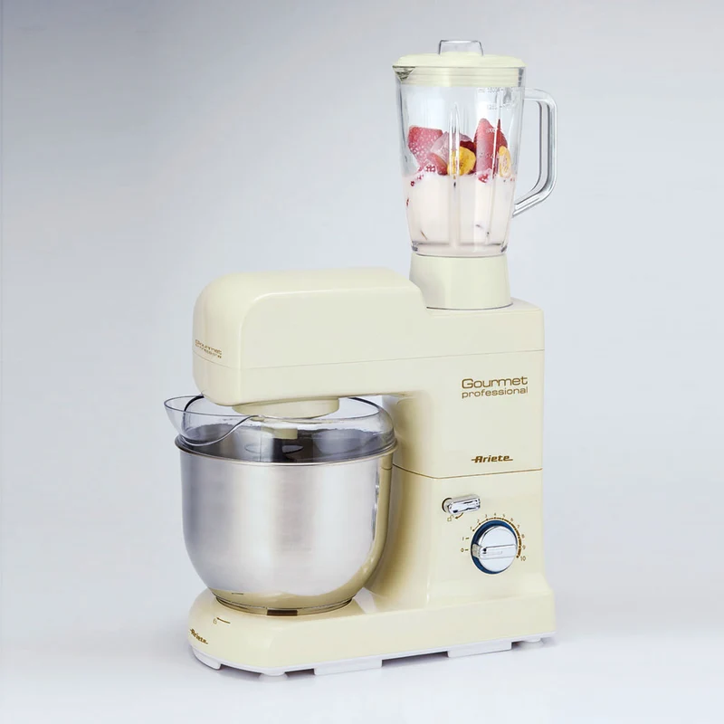 Robot de cocina 4.2l + Jarra de vidrio 1,5l Pastamatic Gourmet Edición 1950 Ariete