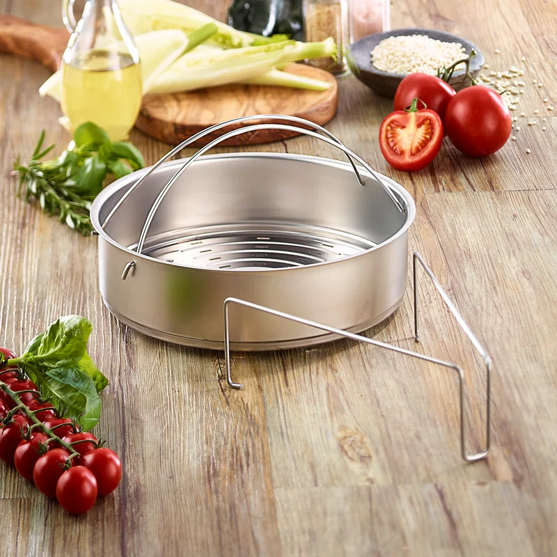 Accesorio cestillo con puente para cocinar al vapor Fissler